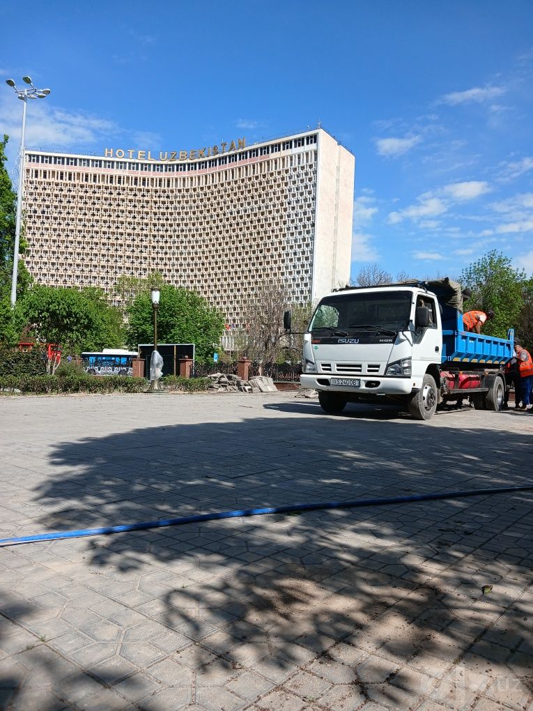 Вывоз строительного мусора на Исузу
