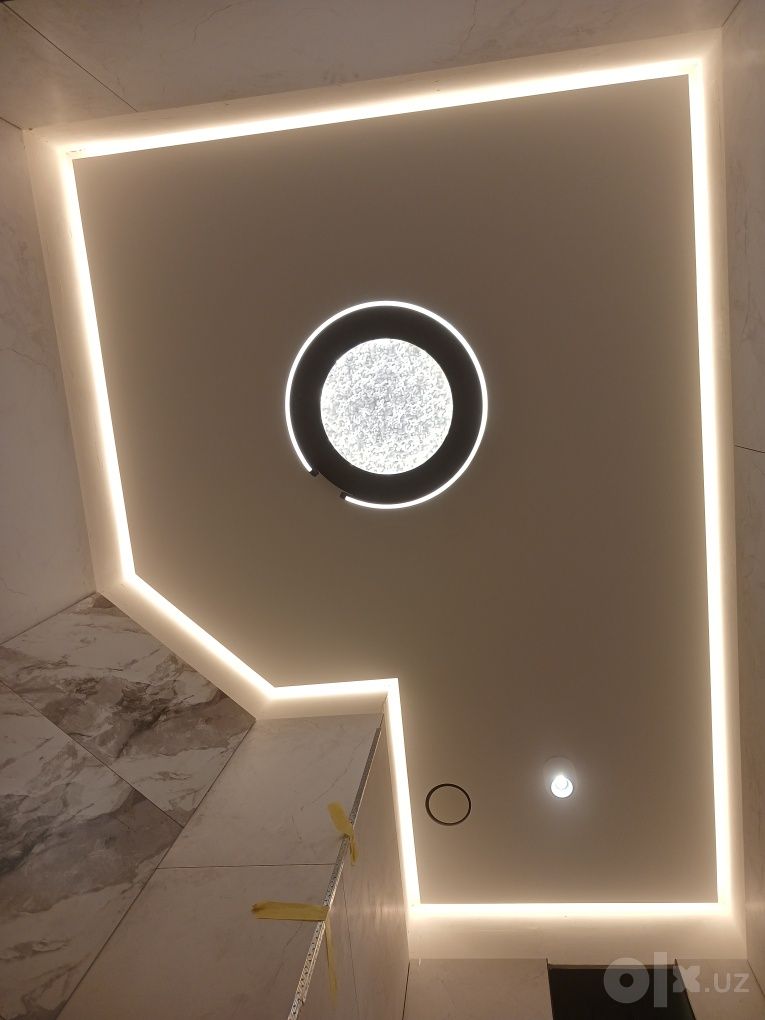 Натяжные потолки любой сложности под ключ