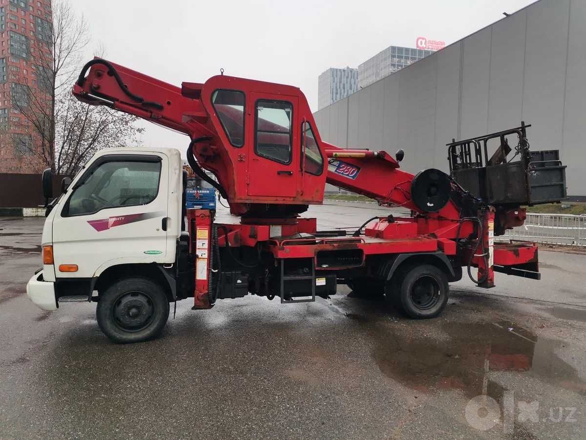 Автовышка 12-60 метров с подачей за 1-2 часа