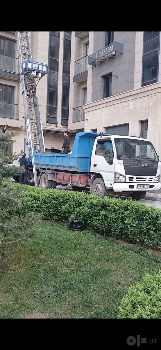 Вывоз строительного мусора на Исузи с грузчиком