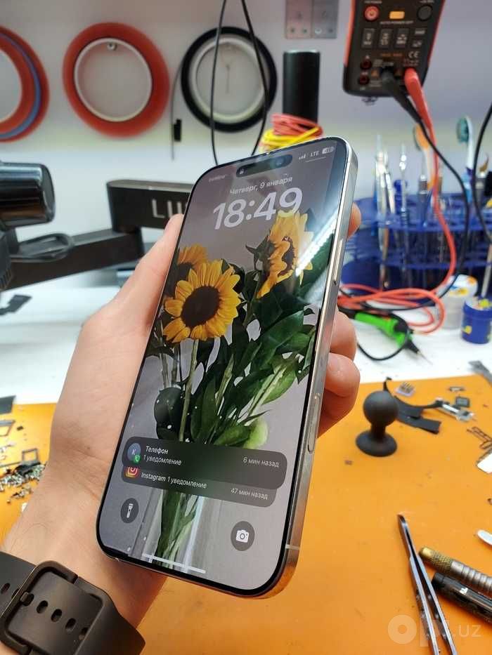 Ремонт iPhone и iPad: экран, аккумулятор, Face ID