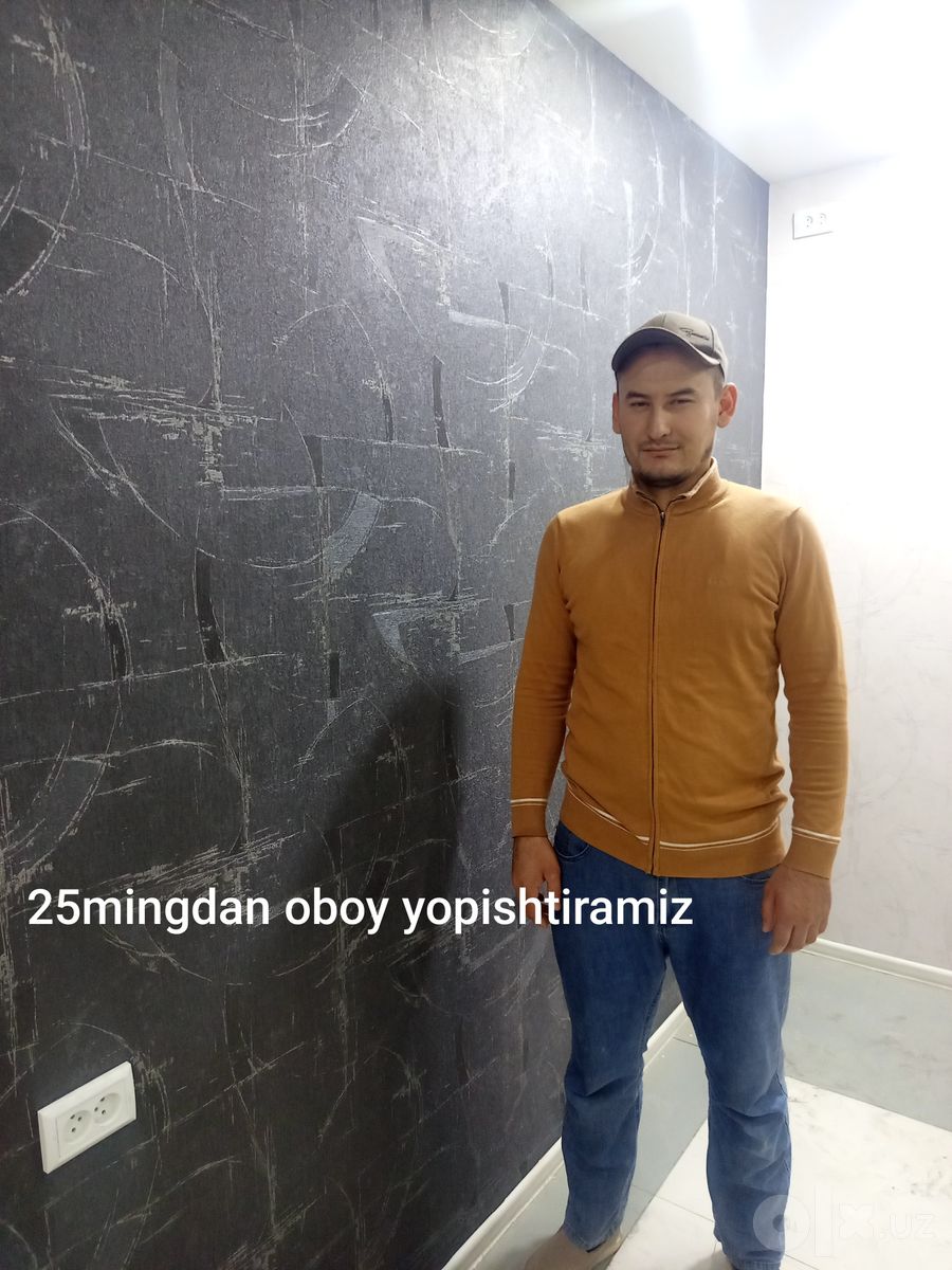 Поклейка обоев, шпаклёвка и малярные работы недорого