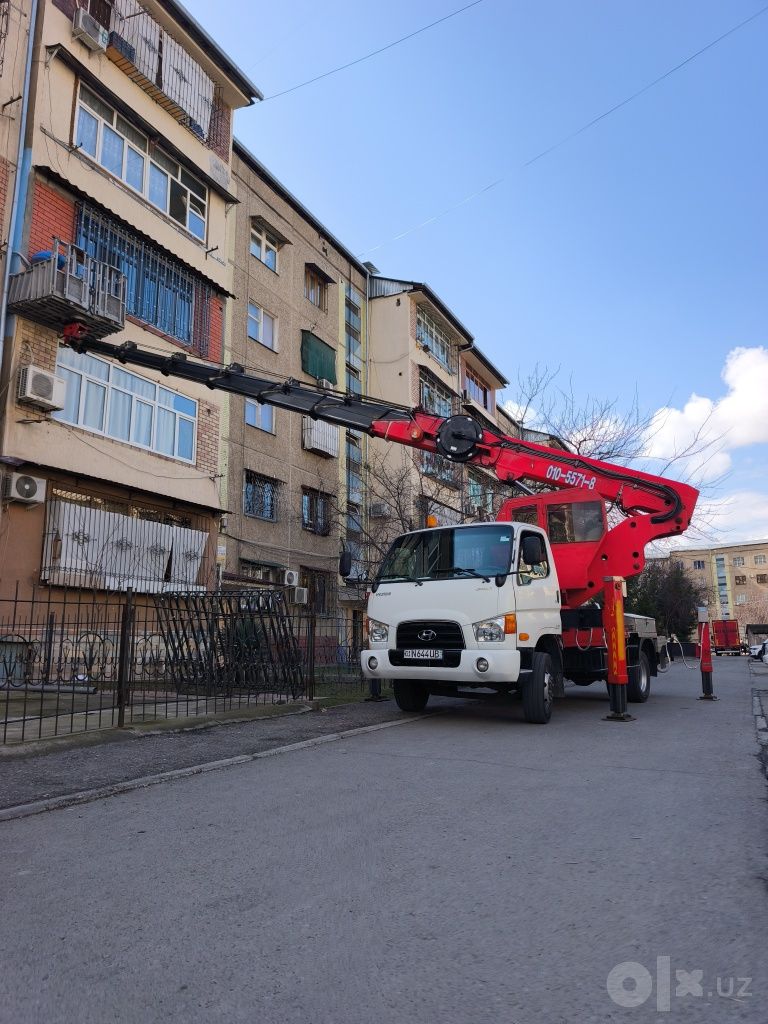 Услуги автовышки 17-75 метров