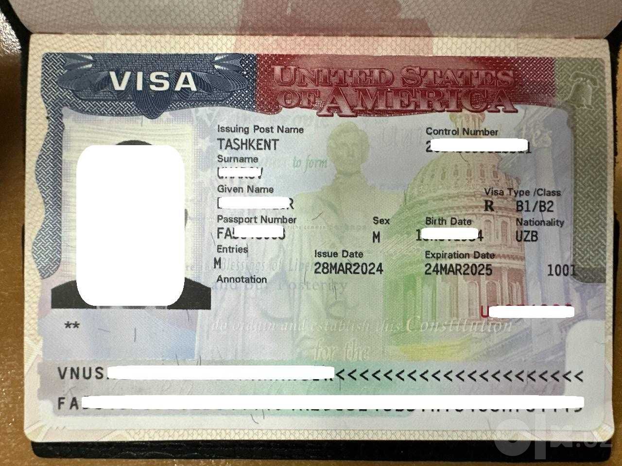 Помощь с визой в США: запись на собеседование и анкеты