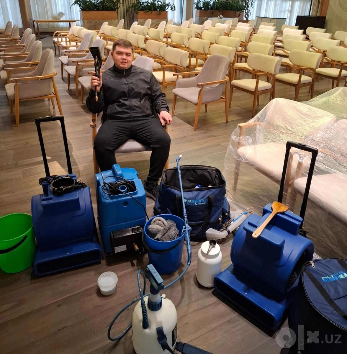 Выездная химчистка мебели с горячей экстракцией 24/7