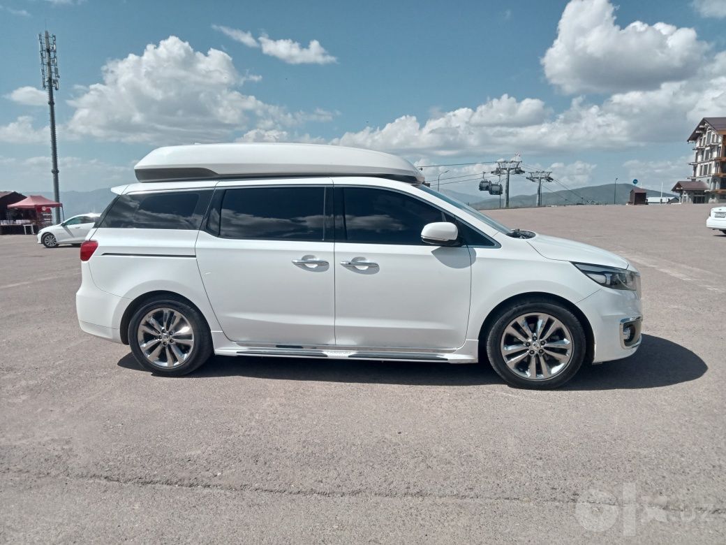 Такси в горы на Kia Carnival, бензин или дизель