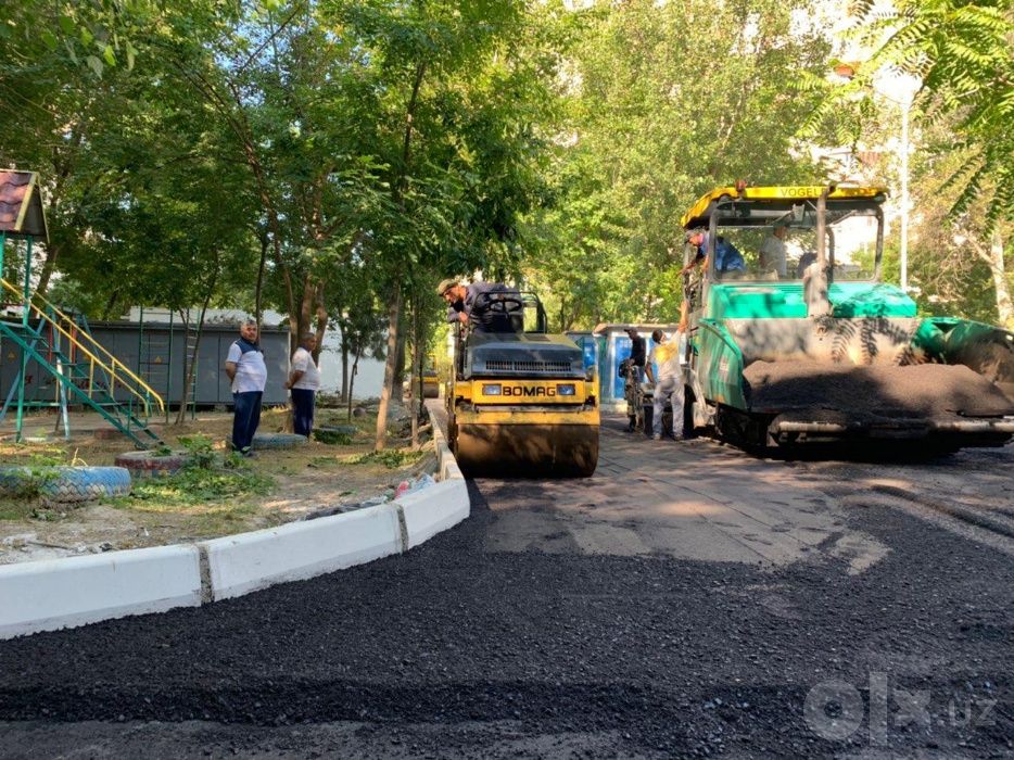 Асфальтирование дорог под ключ и разметка