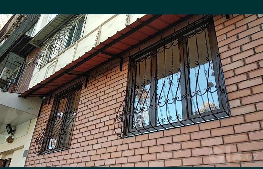 Решётки на окна и балконные ограждения