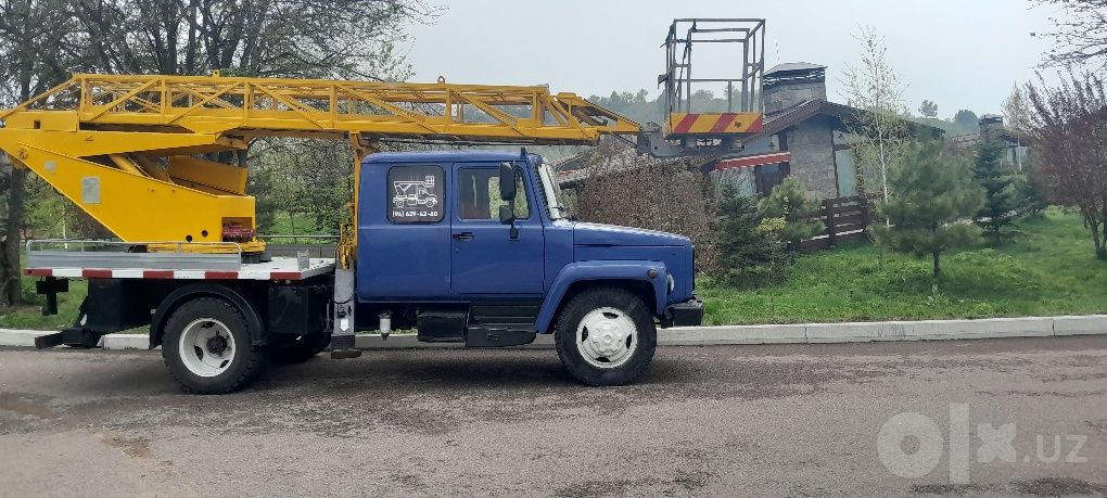 Автовышка на 17-45 метров, работа круглосуточно