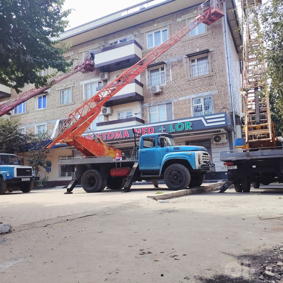 Услуги автовышки 17-45 метров
