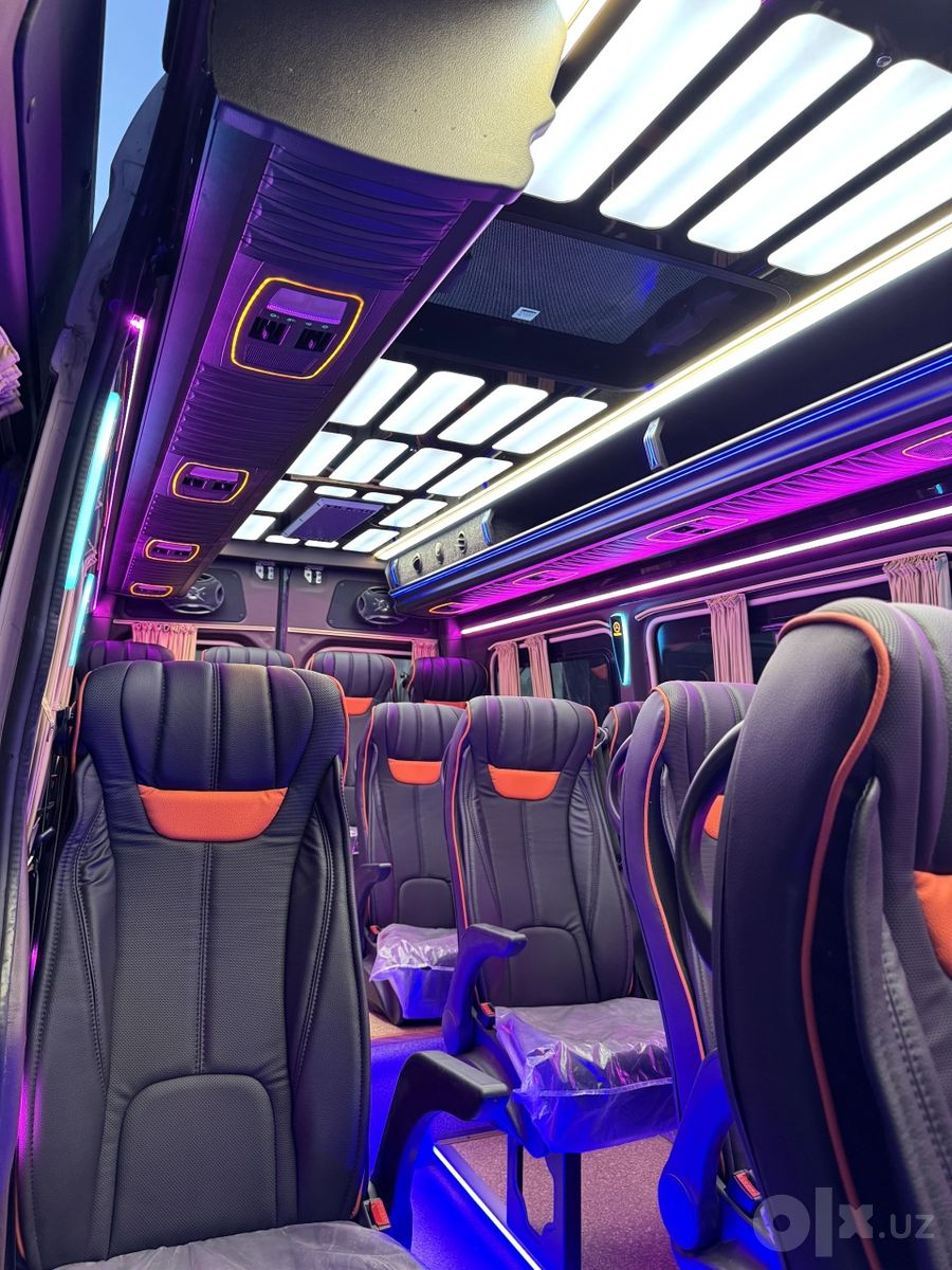 Минивэн и микроавтобус JAC, Mercedes Sprinter на 8-20 мест