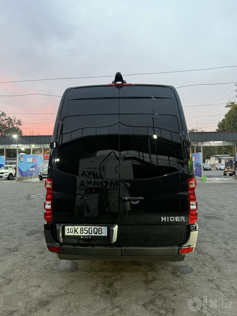 Заказ микроавтобуса Higer на 20 мест