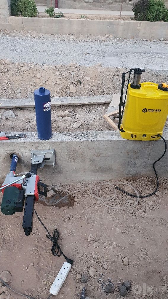 Сверление отверстий в бетоне и газоблоке любого диаметра