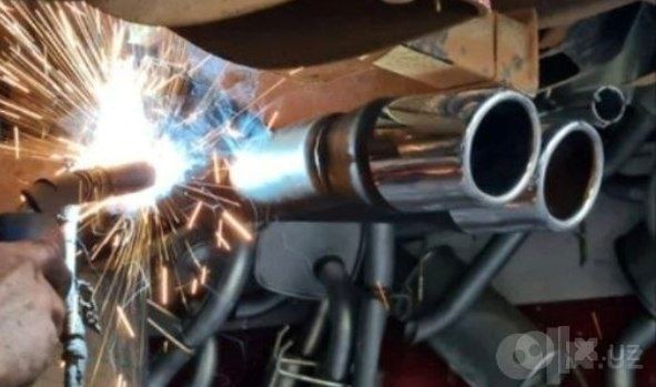 Ремонт глушителя и выхлопной системы автомобиля