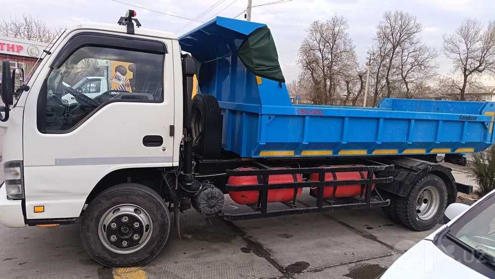 Вывоз мусора и доставка песка на Исузу