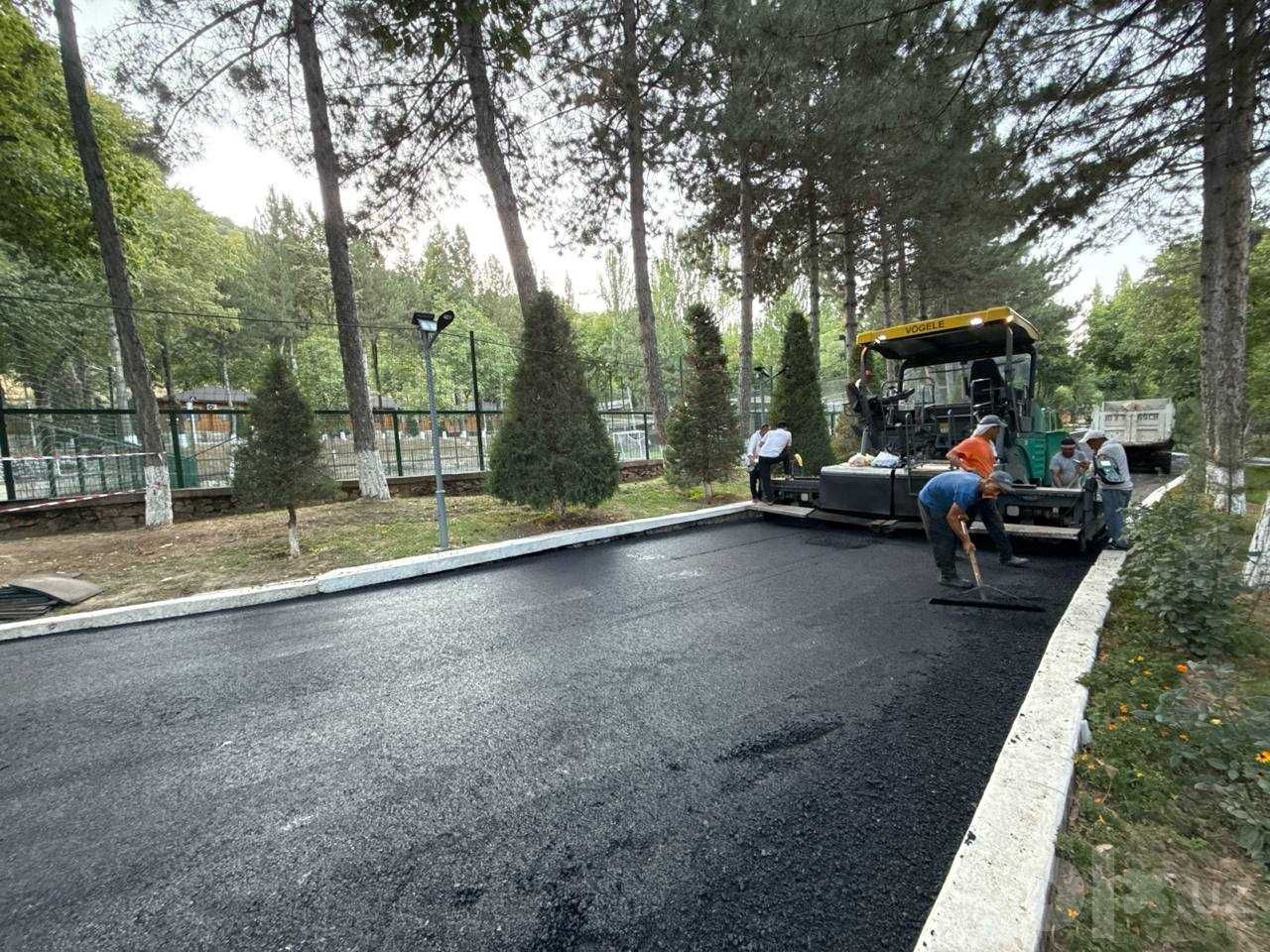 Асфальтирование дорог, дворов и промзон по Ташкенту