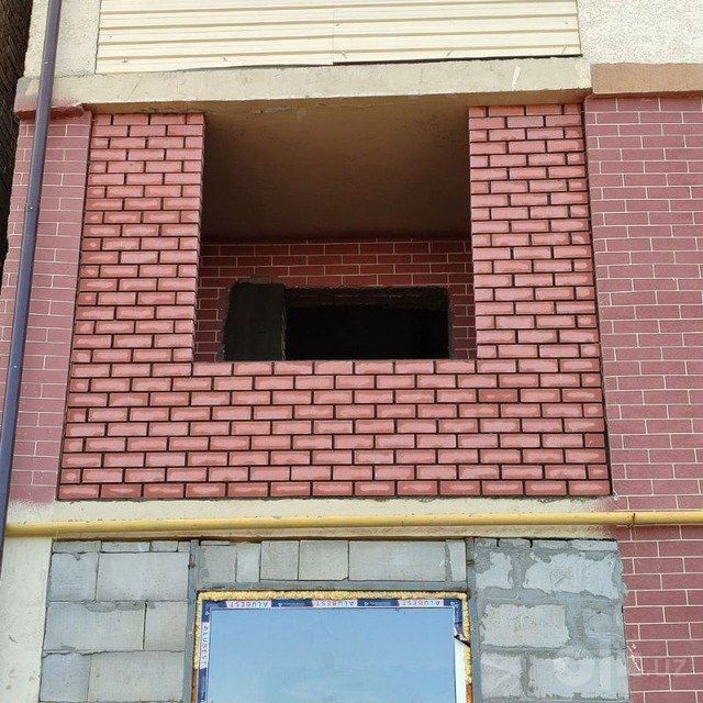 Кладка кирпича на балкон: облицовочный, лего, шлакоблок