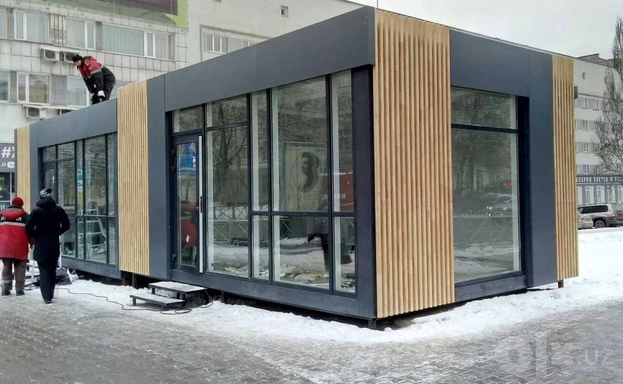Магазины и коммерческие помещения из контейнеров