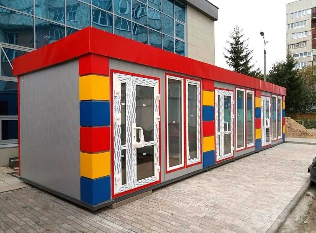 Магазины и коммерческие помещения из контейнеров