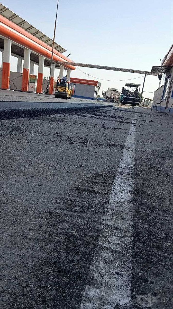 Асфальтирование дорог, дворов и площадок предприятий