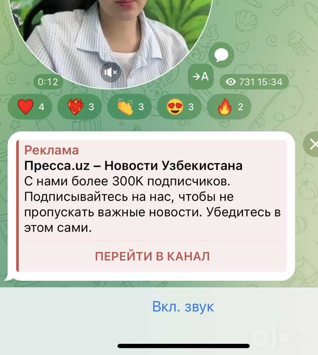 Настройка официальной рекламы Telegram Ads