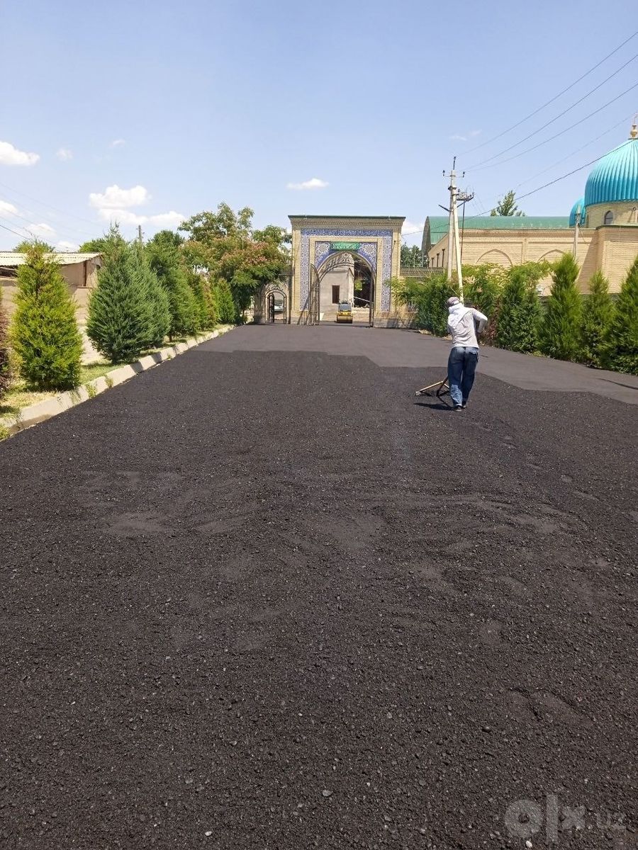 Асфальтирование дворов и дорог под ключ