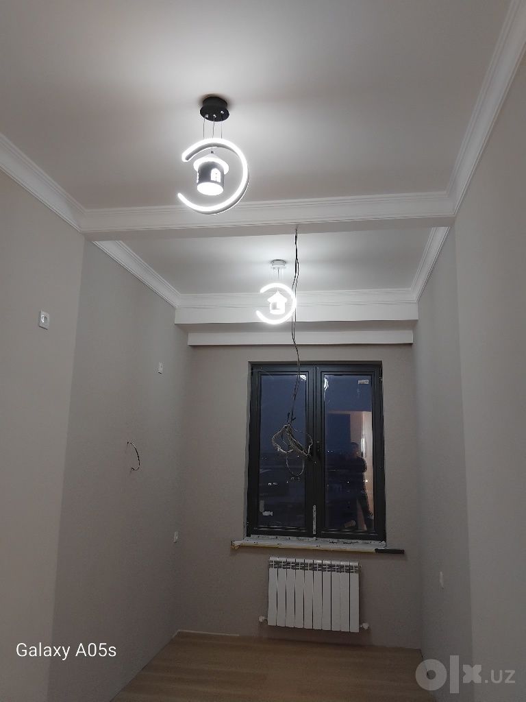 Гипсокартонные потолки, молдинг и LED подсветка