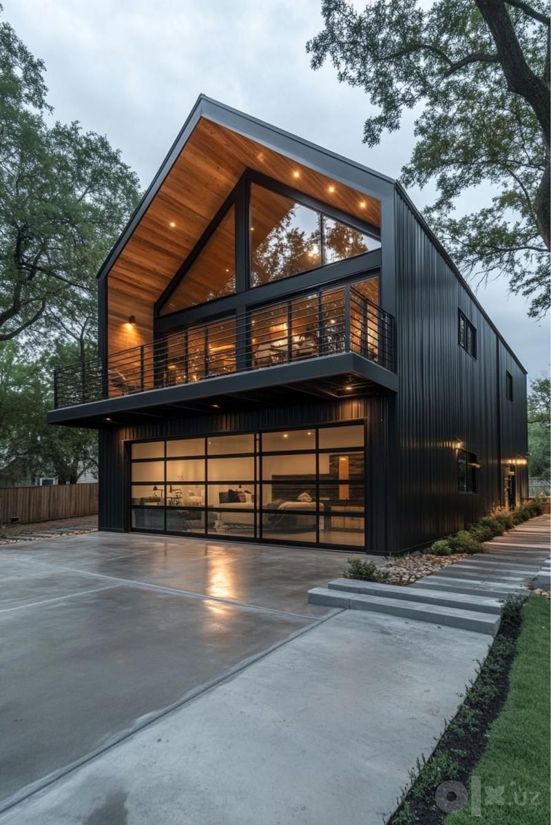 Строительство дома в стиле BarnHouse под ключ