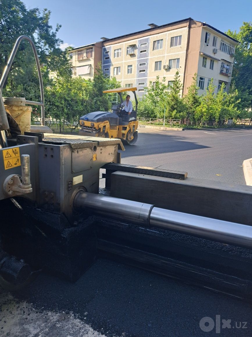 Асфальтирование дорог, дворов и укладка крошки