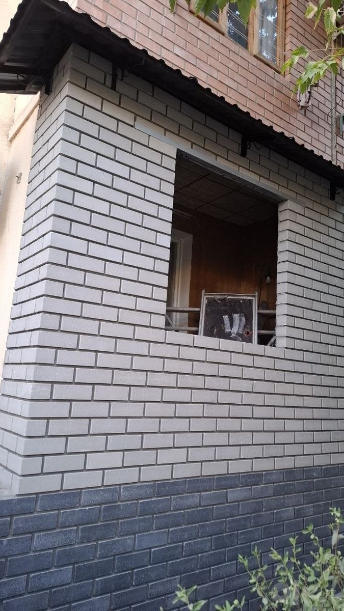Кладка балконов кирпичом под ключ в Ташкенте