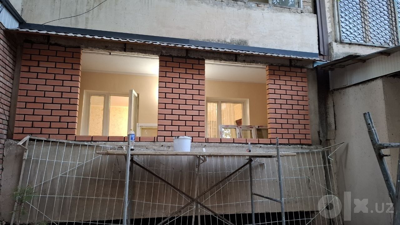 Кладка балконов кирпичом под ключ в Ташкенте
