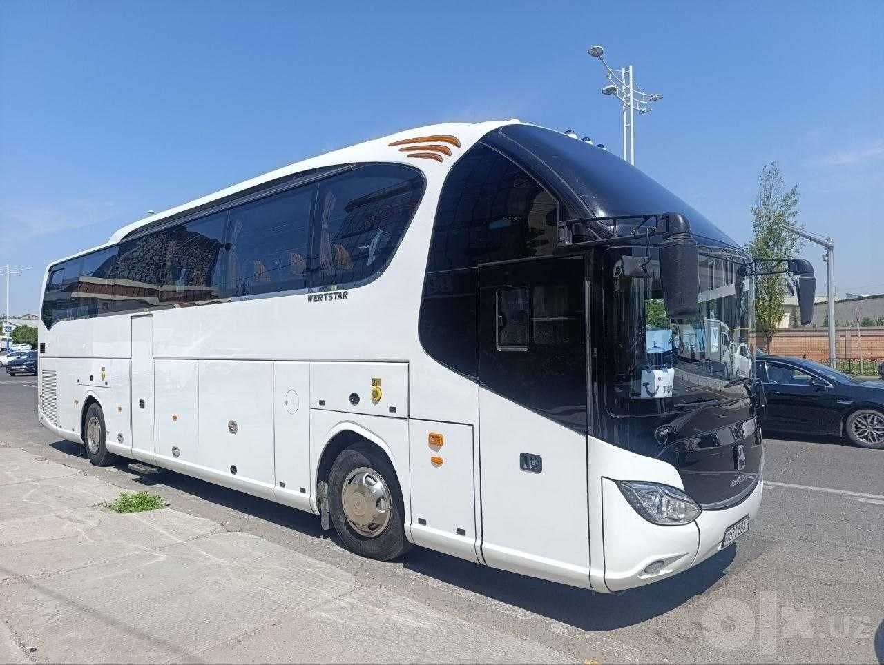 Аренда туристического автобуса на 45-50 мест с водителем