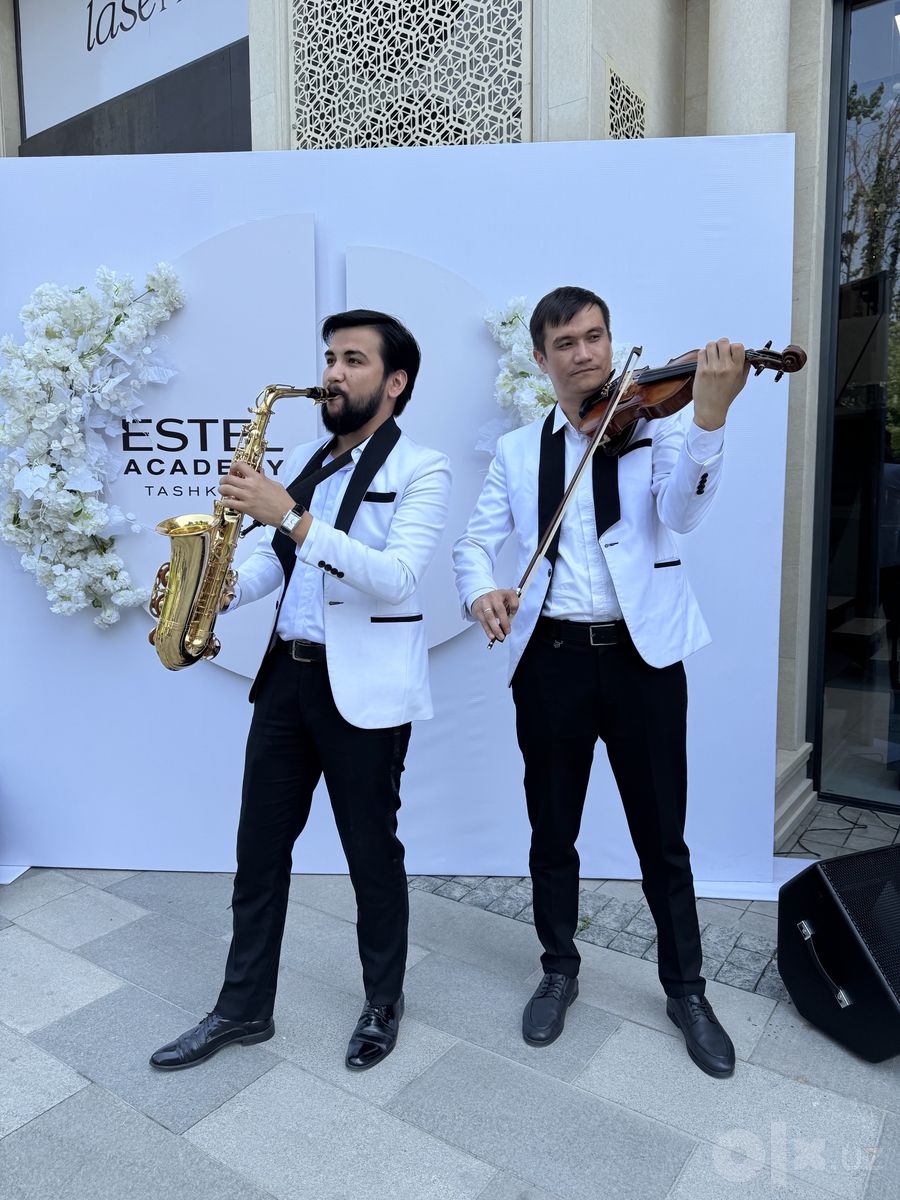 Скрипка, саксофон и флейта на свадьбу и Marry me