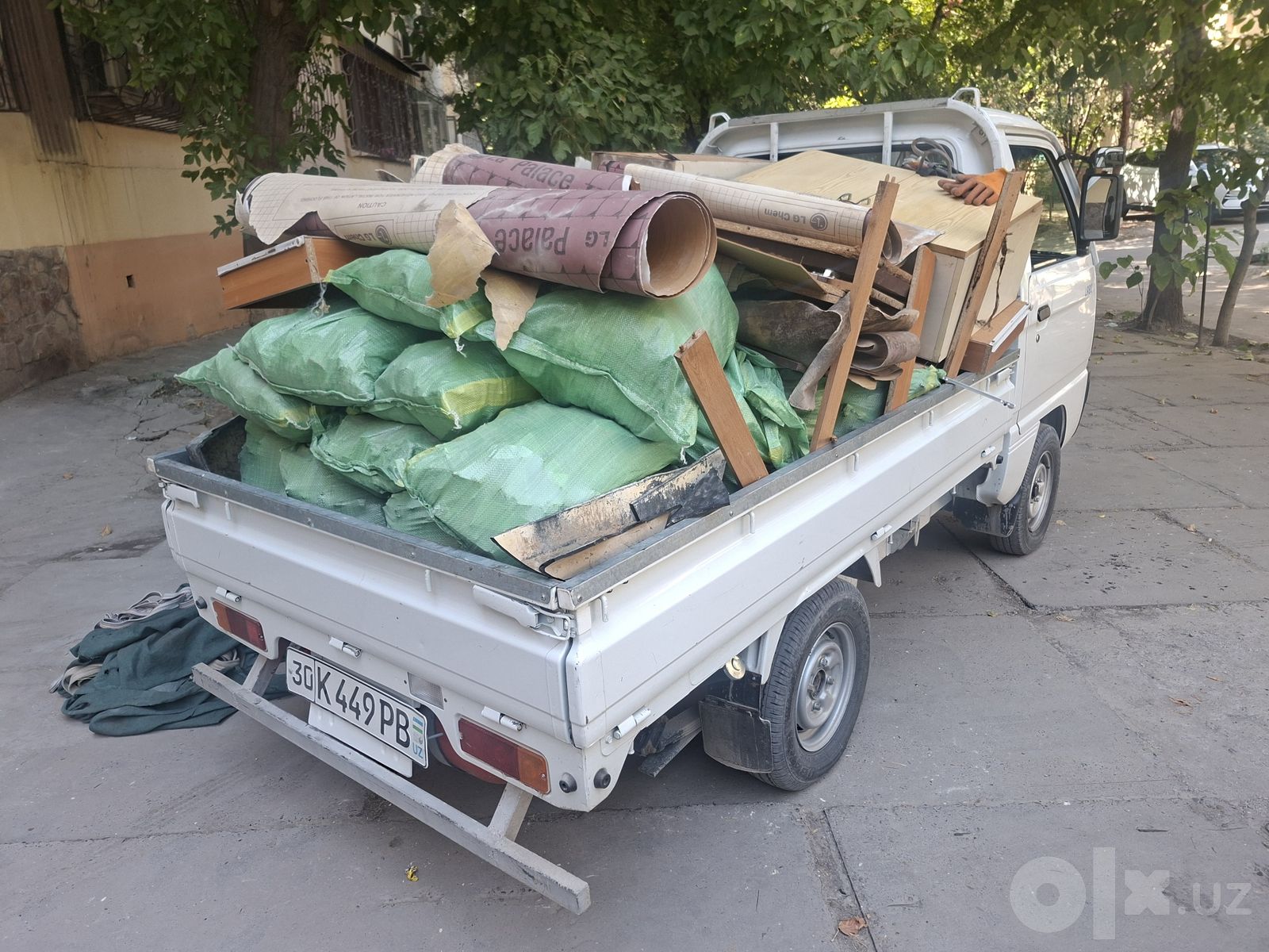 Вывоз мусора по Чиланзарскому району и Ташкенту