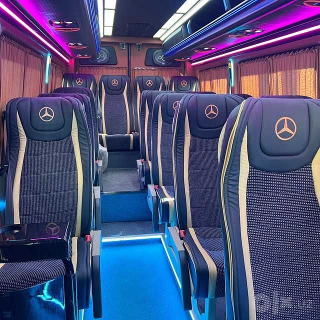 Аренда автобуса и микроавтобуса Mercedes по Узбекистану