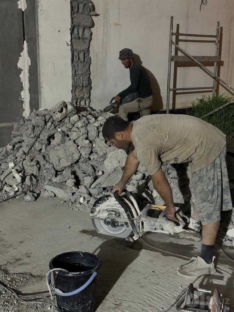 Бурение и резка бетона, кирпича, фундамента