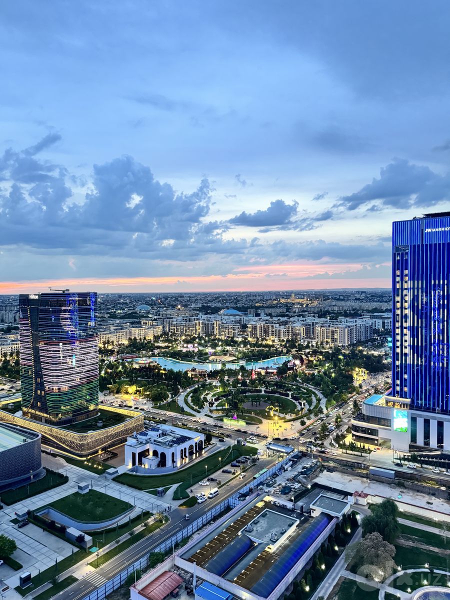 Апартамент на 38 этаже ЖК NestOne с видом на Tashkent City