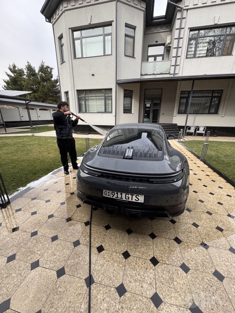 Выездная бесконтактная мойка BMW Carwash, нано мойка